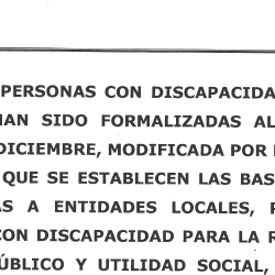 discapacidad